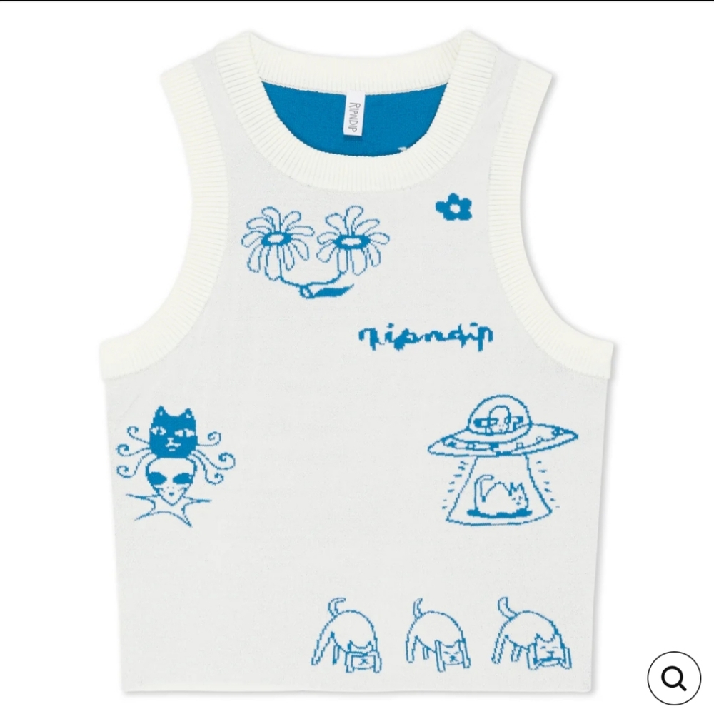 Ripndip Blonded Reversible Knit Tank Top